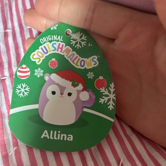 RARE squishmallow Christmas squirrel brand new with tags!! - Picture 3 of 7
